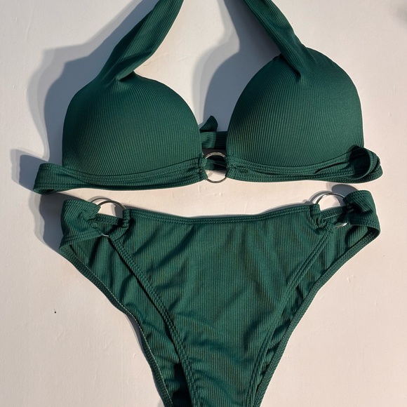 Other - Emerald Green Halter Bikini Set